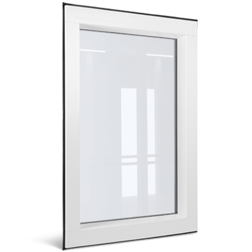 Vast glas