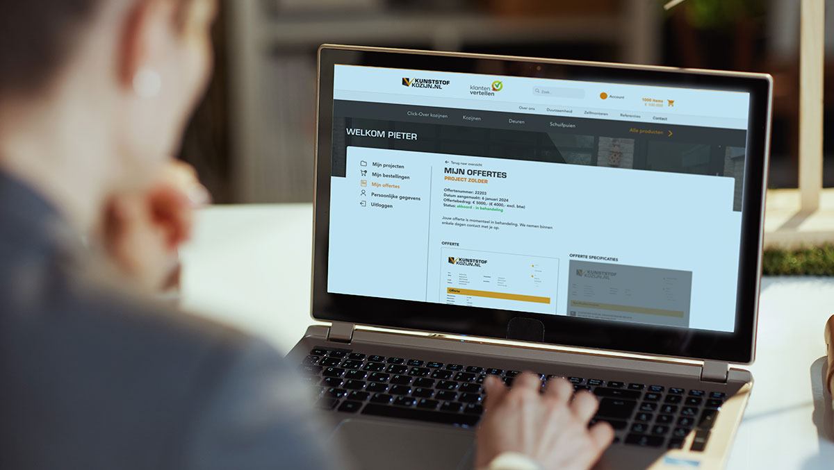 ClickOver® kozijnen<br />
zelf samenstellen?