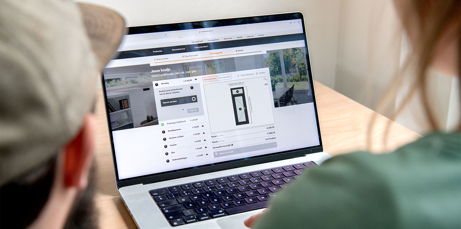 ClickOver® deuren zelf samenstellen